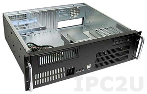 GHI-351 19&quot; Rackmount 3U Chassis, ATX, 1x5.25&quot;/3x3.5&quot;HDD Drive Bays, without P/S