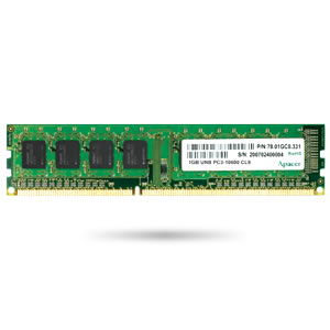 75.A83CR.G020C 2GB Apacer Memory DDR3 U-DIMM 1333MHz Non-ECC 256Mx8 1R Chip MC-K, Wide Temperature -40..+85C
