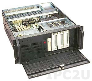 GH-411ATXR 19&quot; Rackmount 4U Chassis, ATX, 4x5.25&quot;/1x3.5&quot; FDD Drive Bays, without P/S