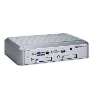tBOX500-510-FL-i5-TVDC Fanless railway-grade embedded system with Intel Core i5-7300U 2.6-3.5GHz CPU, DDR4, DVI-I, GbE LAN, COM, 4xUSB 3.0, 2x2.5&quot; SATA trays, mSATA, Audio, 9-36 V DC, -40...+70C