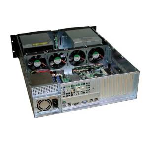 GHI-347 19&quot; Rackmount 3U Chassis, ATX/EATX, 6x5.25&quot;/1x3.5&quot; Drive Bays, without P/S