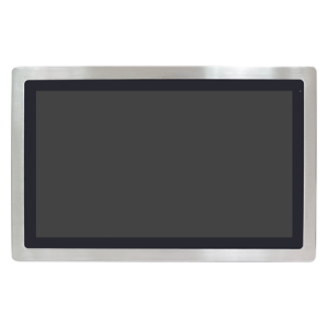 ViTAM-121PH 21,5&quot; FullHD IP66/IP69K stainless steel display, VGA/HDMI input, OSD on the rear side, projected capacitive touch, 9-36V DC power input with adapter, 1000nits