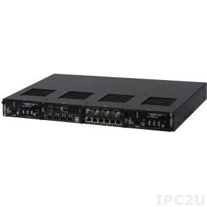 RUGGEDCOM-RX1500 RUGGEDCOM RX1500 Industrial Managed Layer 3 Ethernet Switch/Router, IP30, up to 24x10/100Base-TX ports, up to 24x100Base-FX, up to 4x1000Base-X, 12x10/100Base-SX SFP, SC, ST, LC connectors, 24xCOM, 12/24/48VDC or 88..300VDC, Wide Temp. -40..85C