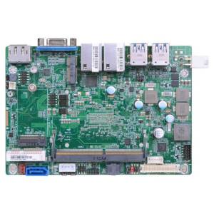 KU553-BN-7300U Industrial 3.5 SBC, 7th Gen Intel Core i5-7300U(up to 3.5GHz), up to 16GB SO-DIMM DDR4 1866/2133, DP, VGA, LVDS, 2x GbE, 4xUSB3.0, 2xUSB2.0, 2xM.2 key, 1xMini PCIe, 9-36V DC In