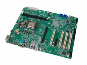 IMBA-H420E ATX motherboard 14nm LGA1200 Intel 10th Generation Core i9/i7/i5/i3, Celeron and Pentium processor, DDR4, Triple independent displays, dual GbE LAN, USB 3.2, SATA 6Gb/s, HD Audio and RoHS