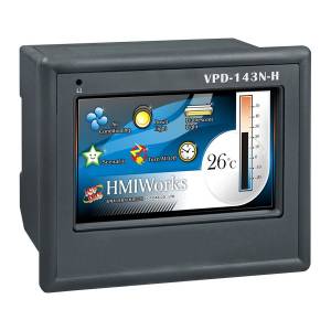 VPD-143N-H 4.3&quot; Touch HMI device with Ethernet, RS-232/RS-485, USB, RTC, support XV-board (RoHS)