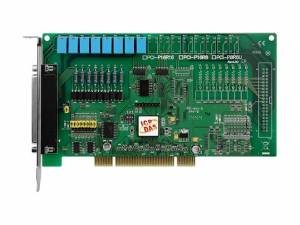 PCI-P8R8U Universal PCI Isolated 8DI, 8 Relay Board, Cable Socket CA-4002x1