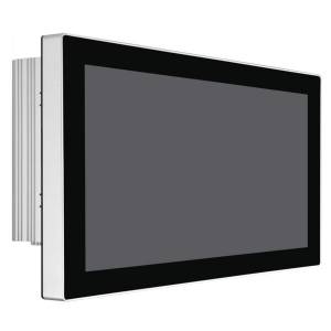 LPC-P121W-3X 12.1&quot; TFT LCD Fanless Panel PC P-cap 3X Series, 1280x800, 500 cd/m2, IP65/66 Front, PCAP touch, Variants with i3/i5/i7 6th/7th Gen. CPU, max. 16GB RAM, 4xUSB, 2xLAN, 3xCOM, DP, HDMI, 9-36 VDC-in with power adapter, -30..+70 temp., IEC-60945 Certified