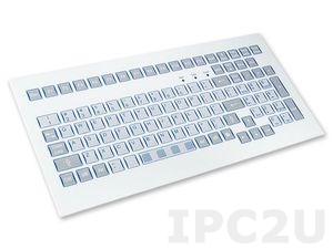 TKS-104a-MODUL-USB Panel Mount Industrial IP65 Keyboard, 104 Keys, USB Interface