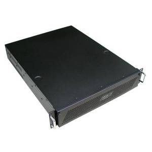 GHI-293V 19&quot; Rackmount 2U Chassis for ATX Motherboard, 2x5.25&quot;/1x3.5&quot; FDD/4x3.5&quot; Hot Swap SATA II HDD Drive Trays, 7 Verticall Slots, without P/S