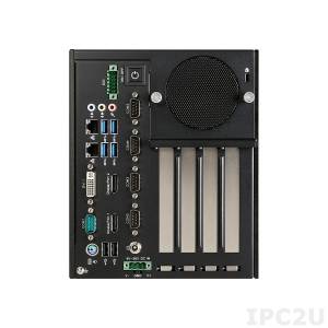 MS-9A66-i5 Embedded Computer, Intel Core i5-4570TE, 2.7HGz, LGA1150, up to 16GB DDR3 SODIMM, DVI-I, 2xDP, 5xCOM, 2xGbit LAN, 7xUSB, Audio, 9-36V DC-In, Power Adapter