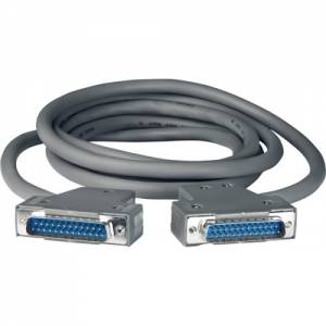 CA-2510D 25-pin Male-Male D-sub flat cable, 1 M Cable, PVC, 50V max