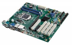 AIMB-706VG-00A1 Industrial ATX Motherboard Intel Core i7/i5/i3/Pentium 8th Gen, LGA1151, H310 chipset, 2x288-pin DIMM DDR4 up to 32 Gb, VGA, 4xSATA III RAID 0/1/5/10, 4xUSB 3.1, 5xUSB 2.0 , 2xCOM, 1xGbE LAN, 2xPS/2
