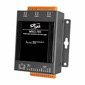 MDCL-705i Modbus Data Concentrator with Ethernet, RS-485 Serial Ports and Data Logger, +10...+48VDC-in