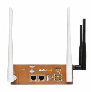 WR312G-LTE-EUX Industrial IP30 Secure Cellular Router, 2-Port 10/100/1000Base-T, LTE-E, 1xDB9, 2xSIM, FDD B1/3/7/8/20/28A, TDD B38/40/41, 12..48VDC, -40..75 C Operating Temperature