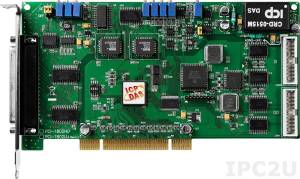 PCI-1802LU Multifunction PCI Adapter, 32SE/16D ADC, FIFO, 2 DAC, 16DI, 16DO, Timer, Cable Socket CA-4002