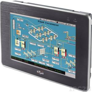 TP-4100/NP 10&quot; TFT LCD Resistive Touch Panel Monitor, 800 x 600, VGA, RS-232 / USB Touch Screen Interface, without Power supply, VGA cable, RS-232 cable, USB cable, Mounting clamps and screws