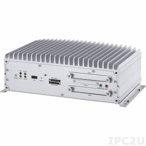 VTC-7110-C4SK Embedded Server Intel Core i7-2610UE 1.5GHz CPU, 2GB DDR3, VGA, LVDS, 3xUSB, 2xGbit LAN, 4xPoE switch Mode Gbit LAN, RS232, RS422/485, 4xDI/4DO, Audio, CFast Slot, 2.5&quot; SATA Drive Bay, 2xMini-PCIe, 9..36V DC-In