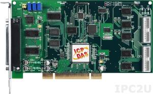 PCI-1002LU Multifunction Universal PCI Adapter, 32SE/16D ADC, 16DI, 16DO, Timer, Cable Socket CA-4002x1