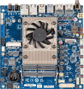 iTXL-1115G4EA Mini-ITX Embedded Motherboard, Intel Core i3-1115G4E 3GHz CPU, Up to 64GB DDR4 RAM, 4xHDMI/LVDS/eDP, 1x2.5GbE LAN, 1xGbE LAN, 1xSATA, 4xCOM, 4xUSB 3.2, 2xUSB 3.2 header, 4xUSB 2.0 header, 2xM.2, 1xMiniPCIe, 1x8-bit GPIO, Audio, 12-24VDC-in, 0..+60C