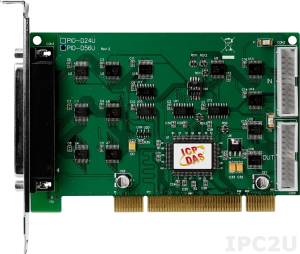 PIO-D56U Universal PCI Digital I/O Card (16DI, 16DO, 24DIO TTL)