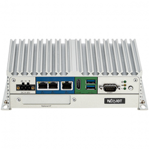NISE-110-A01 Fanless Embedded Server, Intel Celeron N97 2.0GHz CPU, Up to 16GB DDR5 RAM, HDMI/DP, 3x2.5GbE LAN, 4xCOM, 2xUSB 3.2, 2xUSB 2.0, 8-bit GPIO Opt., 1xM.2 Key-B 2280/2242 SATA, 1xMini-PCIe mSATA, 9-30VDC-in