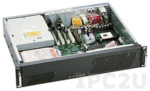 GHI-250 19&quot; Rackmount 2U Chassis, ATX, 1x5.25&quot;/1x3.5&quot; Slim/1x3.5&quot; HDD Drive Bays, without P/S