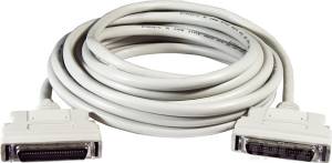 CA-SCSI50-D5 SCSI II 50-pin to 50-pin Male connector cable 5 M, For Delta ASDA A series motor, PVC, 15V
