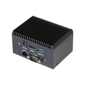 UPC-GWS01-A20-0216 Embedded Fanless System, Intel Atom x5-z8350 1.44 GHz (Max 1.92 GHz), 2GB DDR3L, 16GB eMMC, 1xHDMI, 1xGbE LAN, 1xRS-232/422/485, 1xUSB 3.0 OTG, 1xmPCIe, Wi-fi, BT, 5V DC, 0...+40C