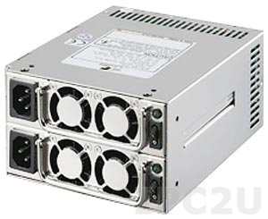 ZIPPY MRP-6420P-EPS Mini Redundant AC Input PS/2 420+420W ATX Power Supply, EPS12V, with PFC, RoHS