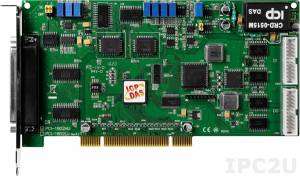 PCI-1802HU Universal PCI Adapter, 32SE/16D ADC, FIFO, 2 DAC, 16DI, 16DO, Timer, Cable Socket CA-4002