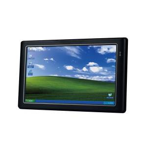 PDX2-090T-5A 9&quot; Panel PC, TFT LCD 1024x600, Resistive Touch Screen, 300 nits, Vortex86DX2 933 MHz CPU, 1GB DDR2, 1xLAN, 1xRS-232/422/485, 2xUSB, Compact Flash, 5VDC, 20W Power Adapter