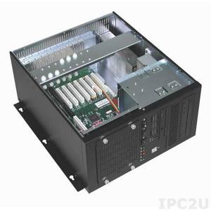 GHB-082-10 Wallmount Chassis, 10 Slots, 1x5.25&quot;/1x3.5&quot;/1x3.5&quot; HDD Drive Bays, without P/S