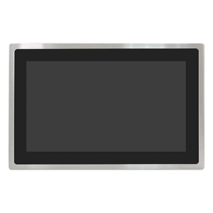 ViTAM-124GH 23,8&quot; FullHD IP66/IP69K stainless steel display, VGA/HDMI input, OSD on the rear side, protection glass, 9-36V DC power input with adapter, 1000nits