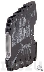 DSCP64 DIN Rail, 6.2mm Voltage or Current Input Converter with Transducer Power