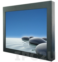 R23L100-CHS1 Industrial 23.1&quot; TFT LCD Display, 1600x1200, non T/s, metal front panel, VGA, external power adapter 100-240V AC, power supply 12V DC
