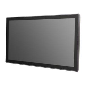 SM-115PW/VM-2100 15.6&quot; FHD Modular Touch Monitor, 1920x1080, 1600 cd/m2, IP65 Front, PCAP touch,1x VGA, 1xDVI, 1xDP, 1xUSB/COM touch interface, 9..+48VDC-in, -10..60C Operating temperature