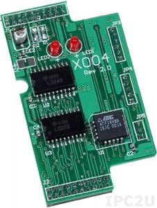 X004 Self-test Board for I-7188XB/EX, 64 x 38 mm