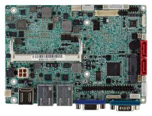 WAFER-NM701-1007U 3.5&quot; Embedded CPU card with Intel Celeron 1007U 1.5GHz dual core, up to 8Gb DDR3, VGA/ LVDS 24-bit, 4xCOM, 2xGbE LAN, 6xUSB, PS/2, 2xSATA, DIO, Audio, Mini-PCIe