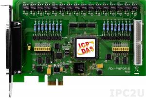 PEX-P16POR16i PCI Express X 1 Isolated 16DI, 16 Relay Board